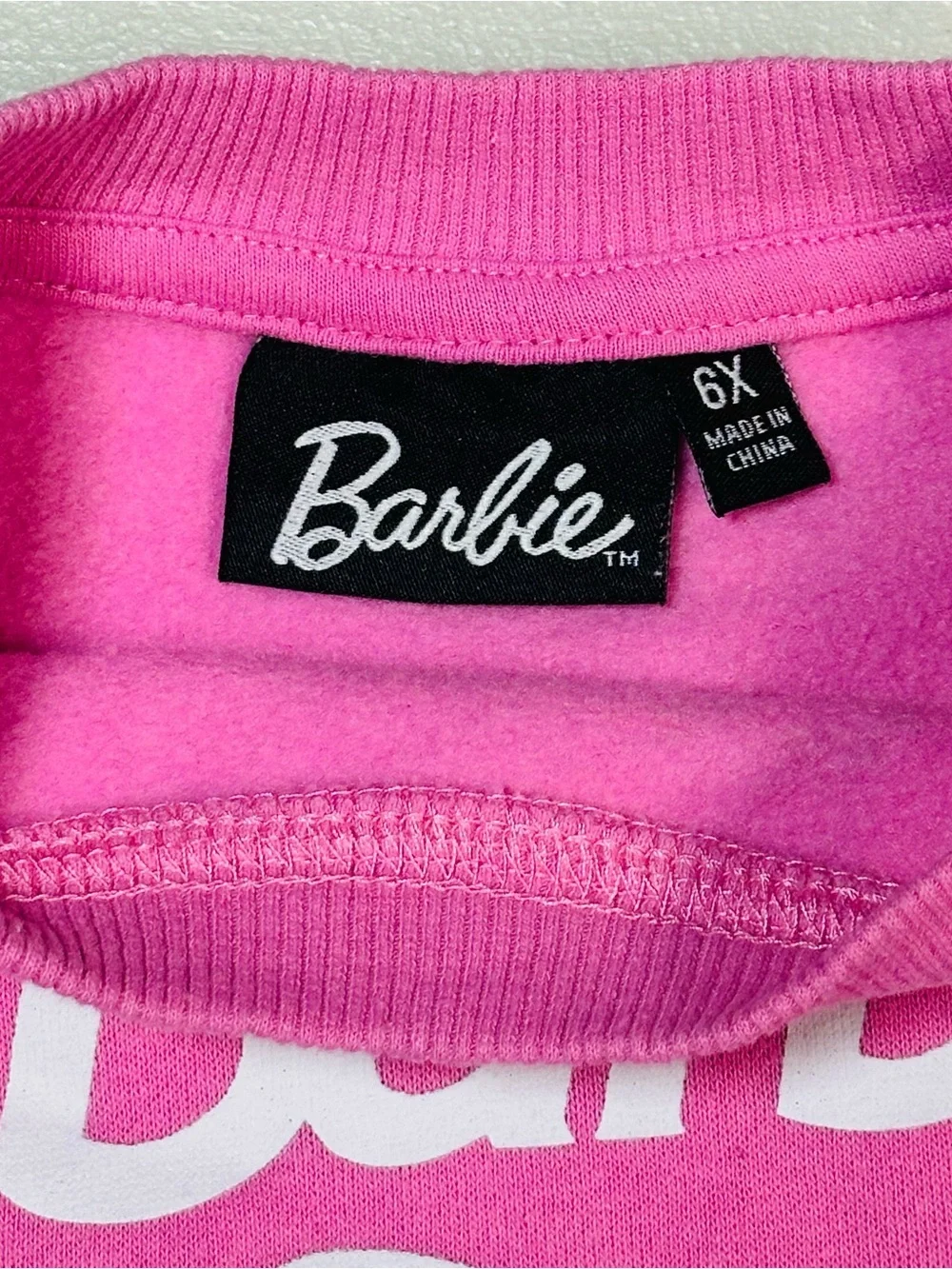 Barbie Pink & White Sport Club Shorts Set